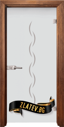 Стъклена интериорна врата Gravur G 13 1 Z
