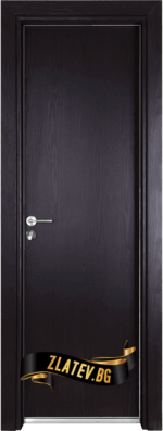 Алуминиева врата за баня - GAMA - Венге