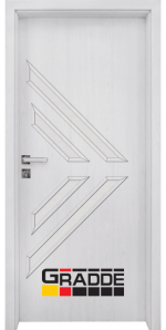 Интериорна врата серия Граде модел Paragon Glas 3.4 в цвят Сибирска Лиственица