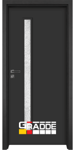 Интериорна врата Граде, модел Wartburg, цвят Антрацит Мат